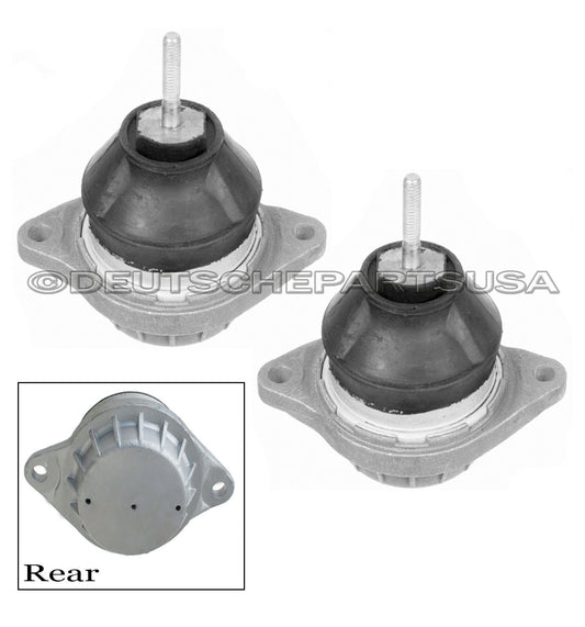 AUDI 100 200 5000 QUATTRO Engine Motor Mount Mounts 443 199 382 L + R SET 2