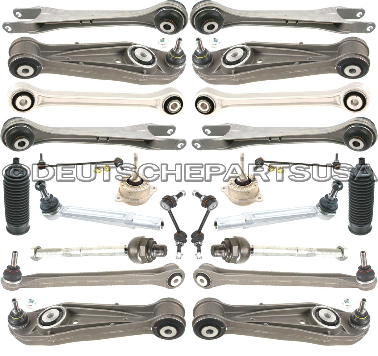 PORSCHE 911 996 C4 Control Arm Ball Joint Sway Bar Link Tie Rod SUSPENSION KIT